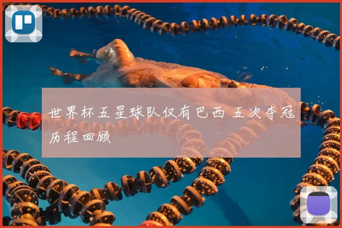 世界杯五星球队仅有巴西 五次夺冠历程回顾